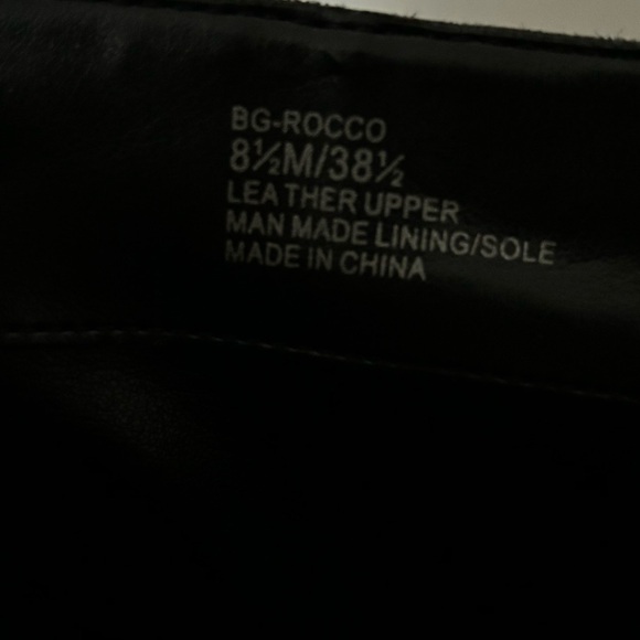 BCBGeneration Rocco Black Suede Open Toe Booties Size 8.5 - Picture 8 of 8